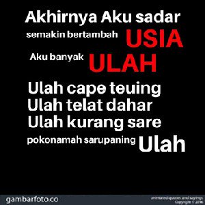 Gambar Kata Kata on Twitter 75 DP BBM Lucu Bahasa Sunda 