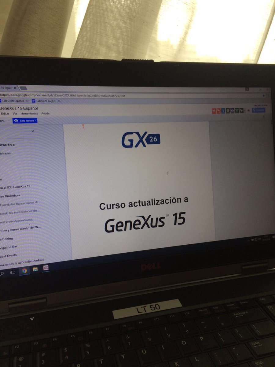 admainchile's tweet photo. Nos estamos poniendo al día en #gx26 en @genexus 15 de ve bien esto! #genexus #Chile #solutionPartner #ti #consultores #admain https://t.co/CuJkMNNw0q