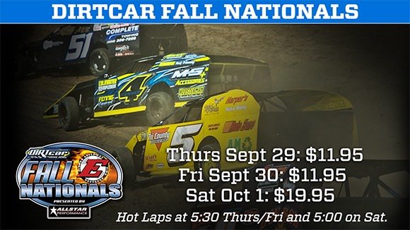If you can't be at Eldora tonight, watch the #UMPFallNattys via live online streaming pay-per-view video at live.eldoraspeedway.com