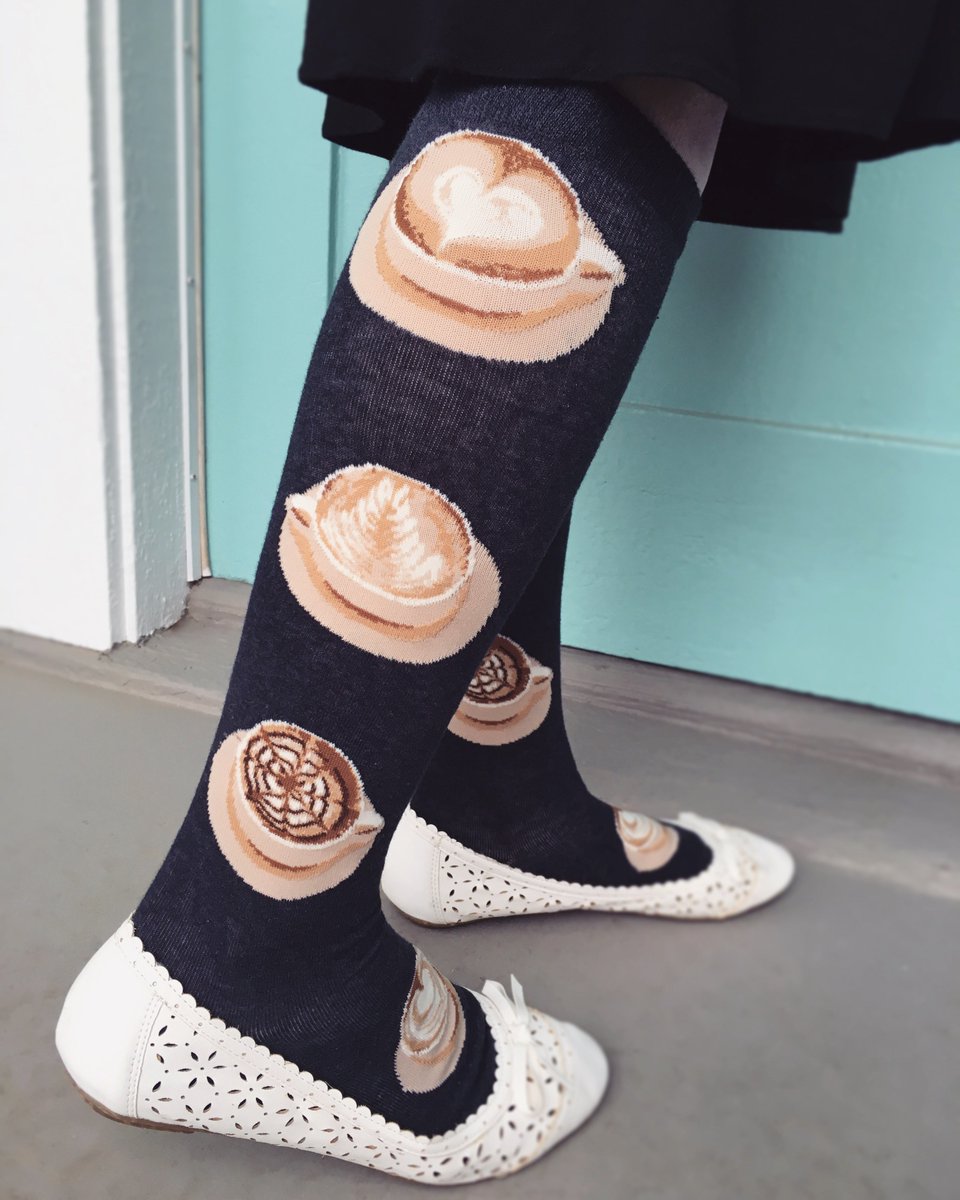 ModSocks's tweet image. We like coffee a latte. #NationalCoffeeDay #latteart #baristalife #CoffeeDay #coffeelovers