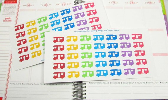PlannerPress's tweet photo. Rainbow RV Motorhome Planning Stickers Vacation Travel for Your ECLP - Fil... https://t.co/sICQkDMixc #erincondren https://t.co/b7knu8MT40