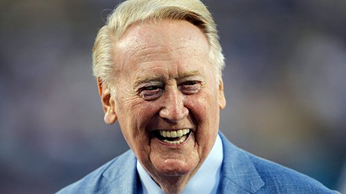 Congressional resolution introduced to honor @Dodgers voice Vin Scully