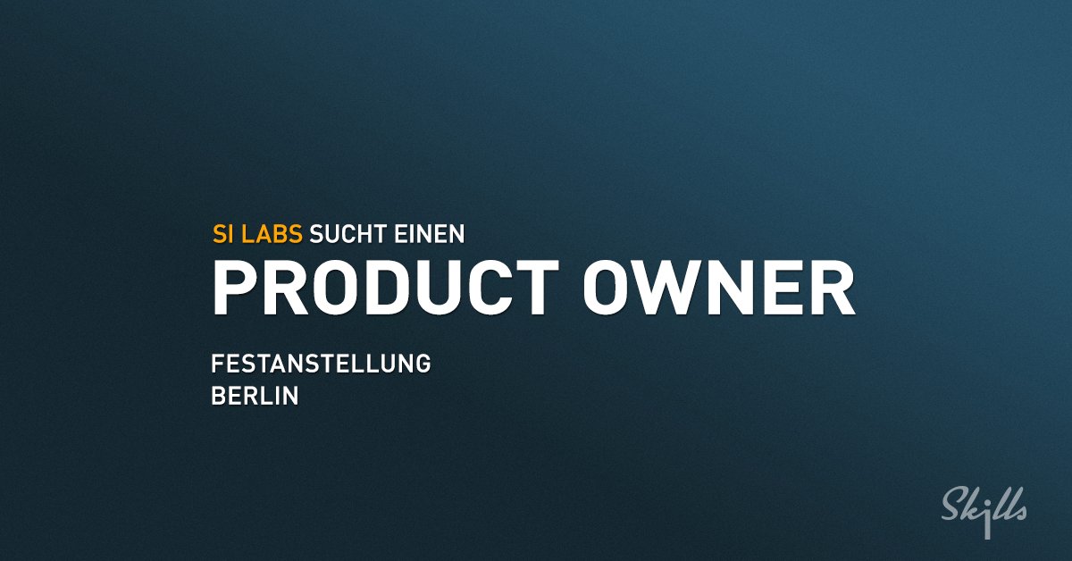 .<a href="/si_labs/">Service Innovation Labs</a> sucht einen #PRODUCT #OWNER (Vollzeit) in #Berlin. Alle Infos: bit.ly/2dHGUOk