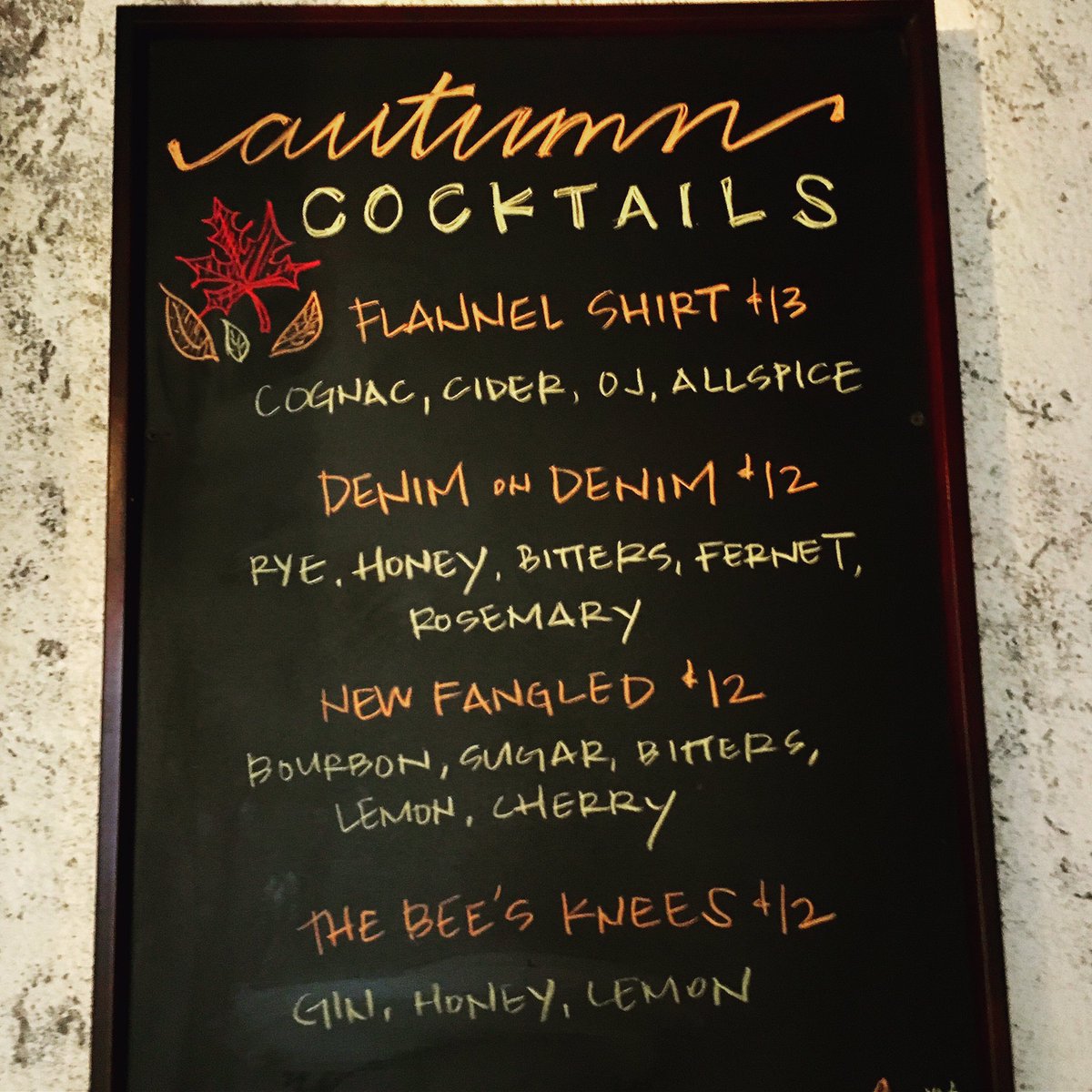 MDBrooklynBar's tweet image. New cocktails for Fall! Our mixologists have spent months in the lab creating these. Please try them. #moreorless #tastyaf @CrimsonRobot