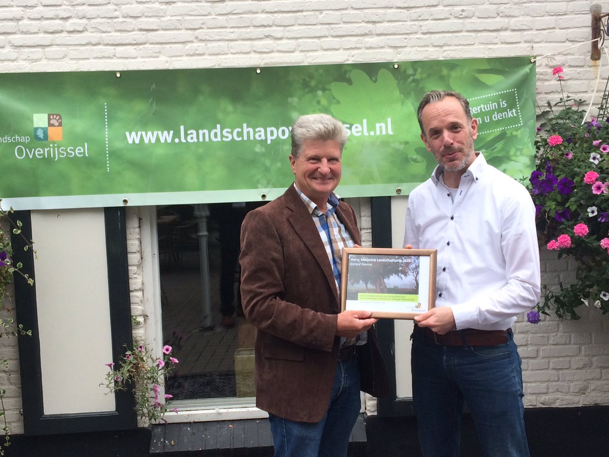 Onze <a href="/GerardDavina/">Gerard Davina</a> ontvangt zeer terecht de jaarlijkse Harry Meijerink prijs. <a href="/Noaberkracht/">Noaberkracht</a> <a href="/LandschapOV/">Landschap Overijssel</a> #Dinkelland #Tubbergen