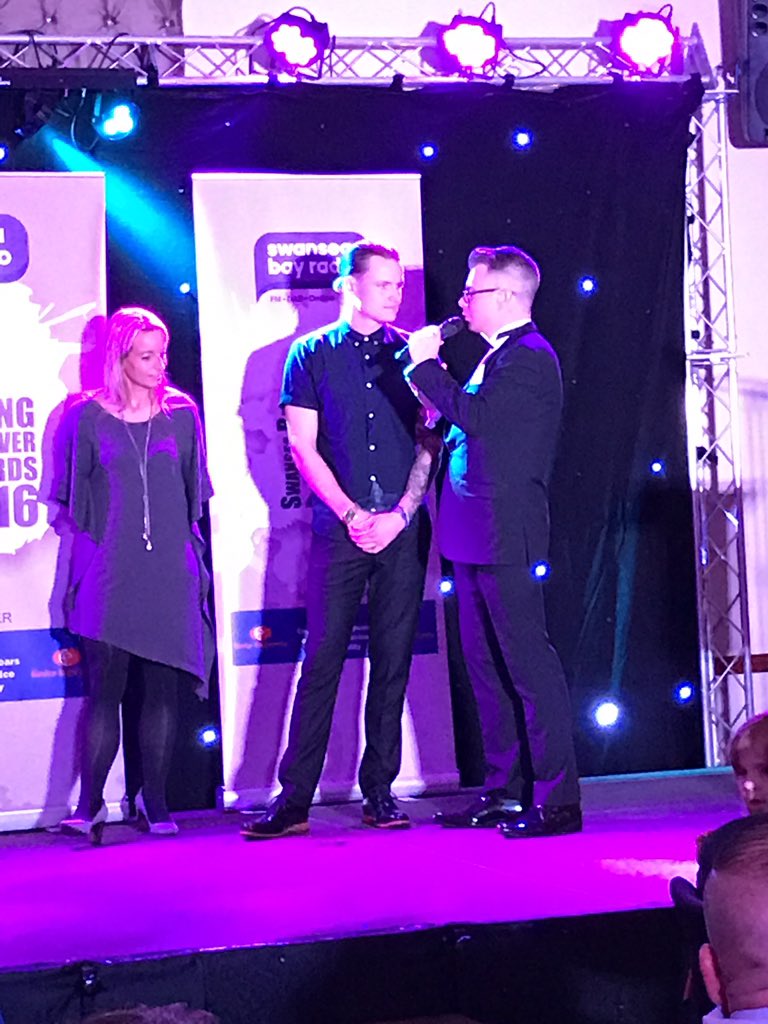 SwanseaBayRadio's tweet photo. Our Young Entrepreneur with The Welsh Business Show goes to Jason De Beer #SBYA16 https://t.co/evgsdNEhYd