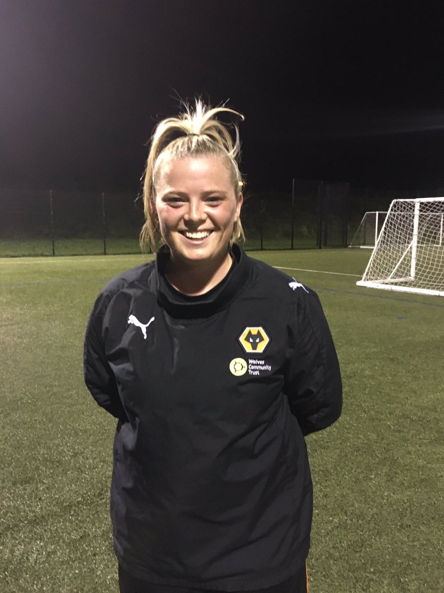 WolvesWomen's tweet photo. Introducing seniors player @Jadehewitt2 ! #striker #10 #someping #lovessnapchat #cinderella #DigitalAmbassadorCH https://t.co/hNoeOpSxLJ