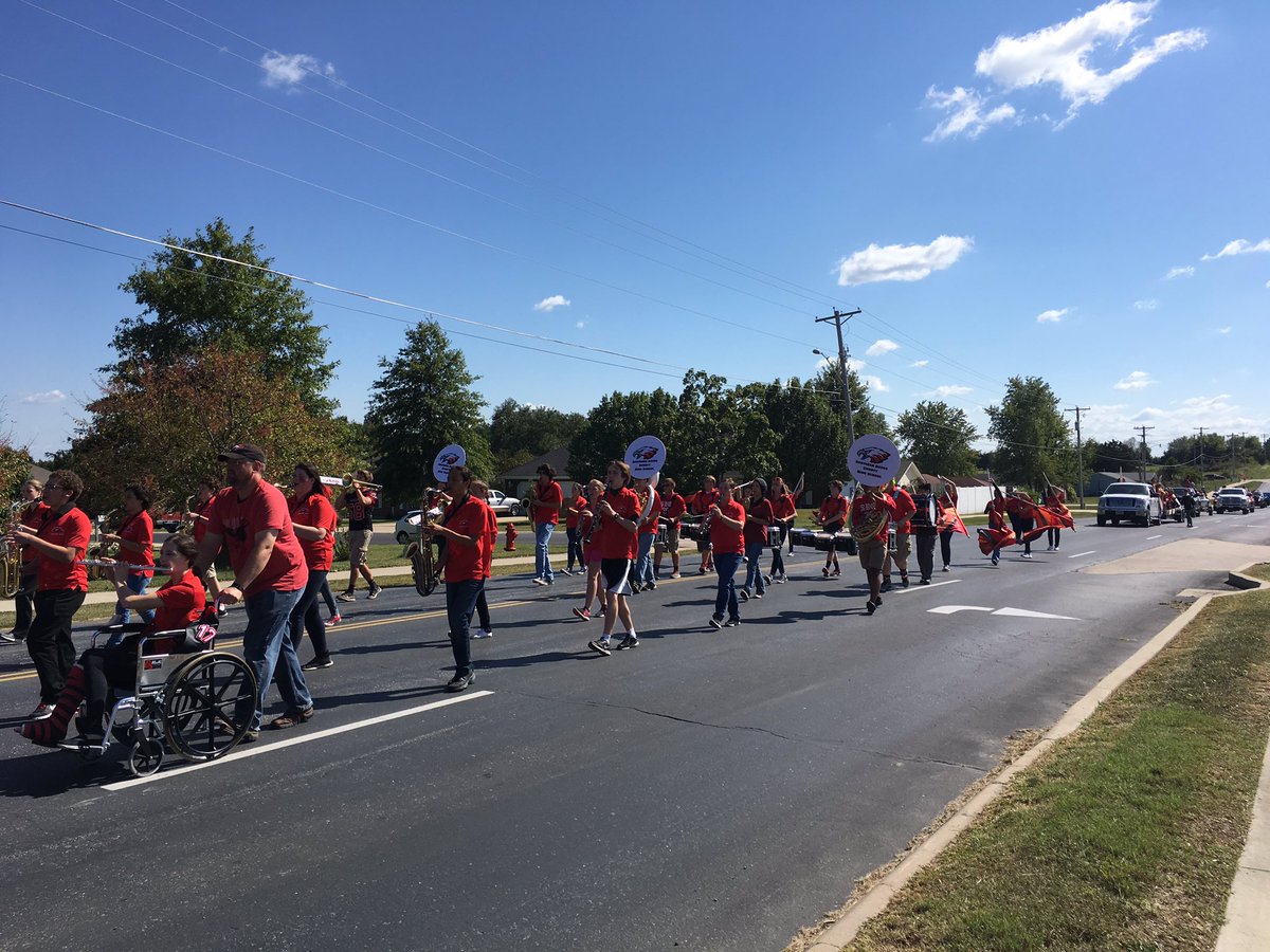 sobocoband's tweet photo. Sounding and looking good in the parade today! 😎🎧 https://t.co/MaO4mtfiVg