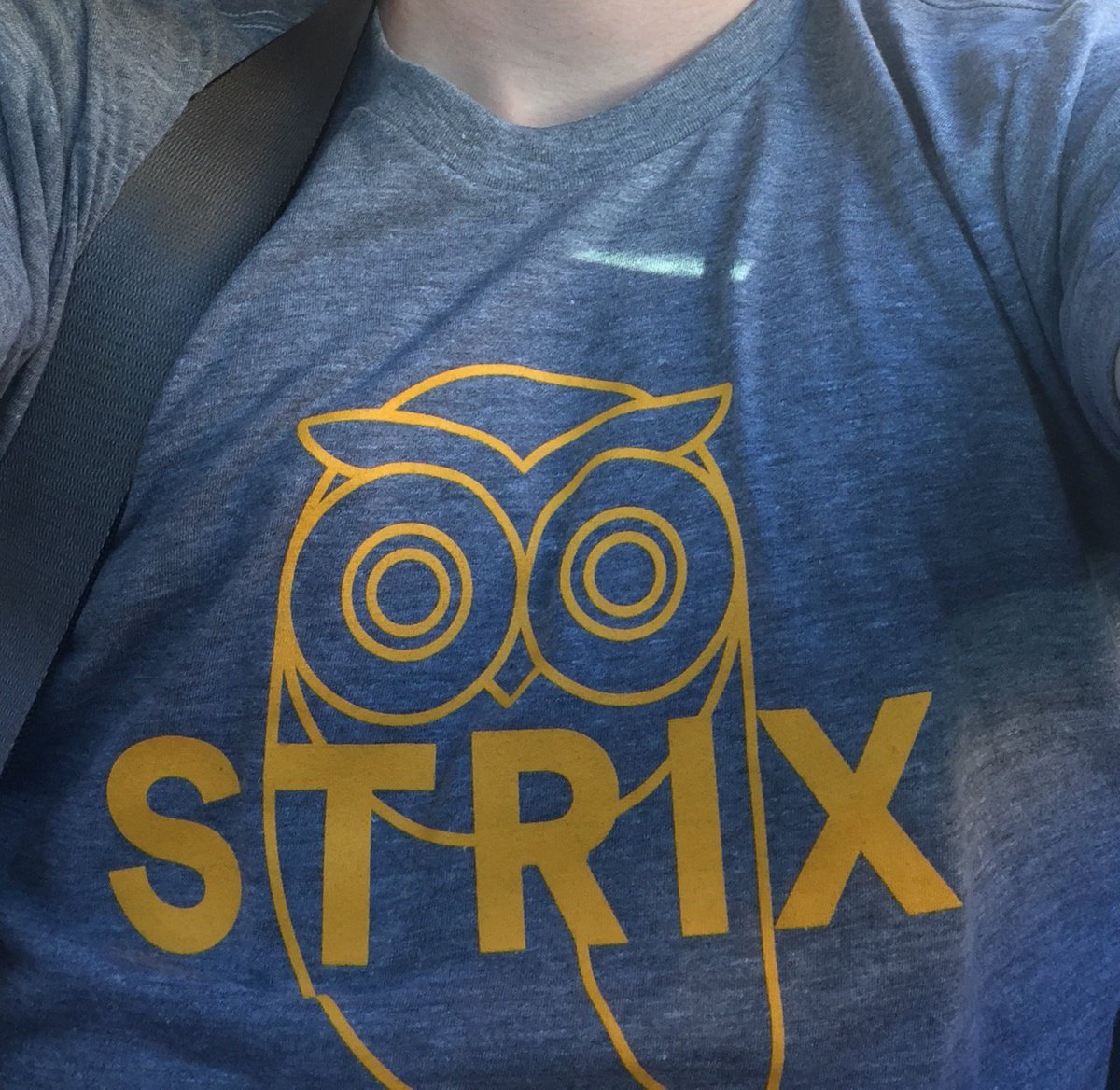 getstrix's tweet image. We're super excited for #TwitchCon tomorrow! Find us wearing these shirts and say hello!