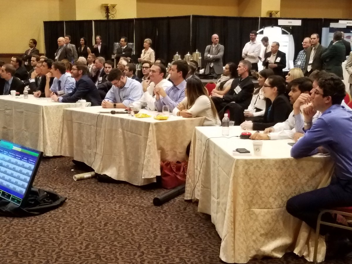 Intense competition at the annual Resident Quiz Bowl at the AUA South Central Section meeting! <a href="/AmerUrological/">Amer. Urol. Assn.</a>