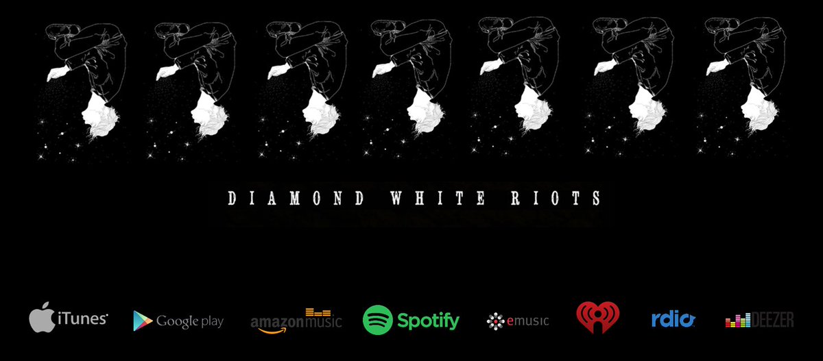 *****OUR DEBUT EP IS OUT NOW!!!!!!!*******
Spotify:play.spotify.com/album/5AbeFPqs…
Itunes:itunes.apple.com…/diamond-white-riots…/id1159828022