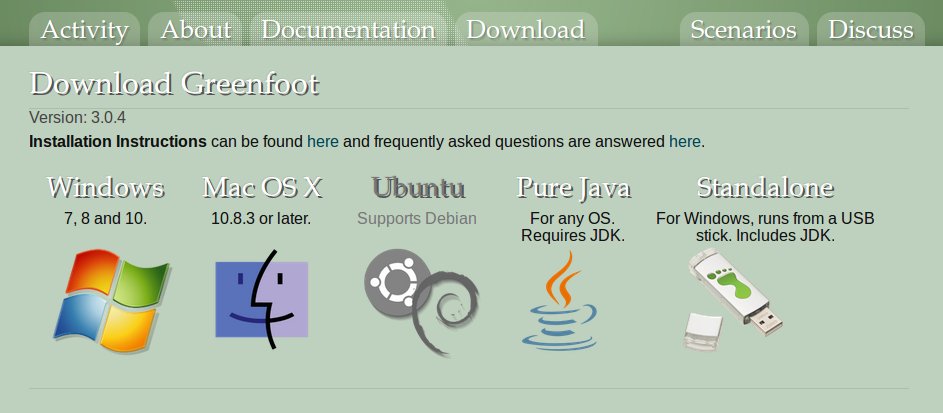 fcassia's tweet image. The @GreenfootTeam DL Page is a role model on how to offer #Java #desktop apps for download, including #PureJava greenfoot.org/download