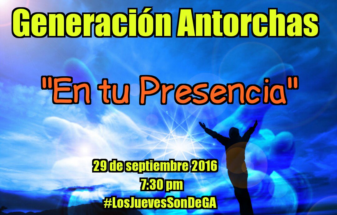 CrmenRB's tweet photo. Ya listos para recibir una nueva Bendición. 7:30 pm No te quedes, ven y recibe tu Bendición https://t.co/UJQAv7YXFo