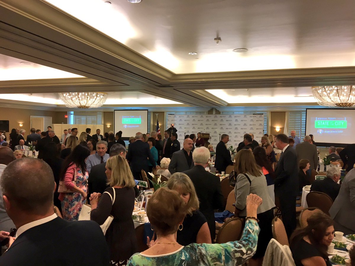 Full house today at State of the City with <a href="/MayorPatFurey/">Mayor Pat Furey</a>! Follow #WhyTorrance for all the things people are sharing about Torrance.