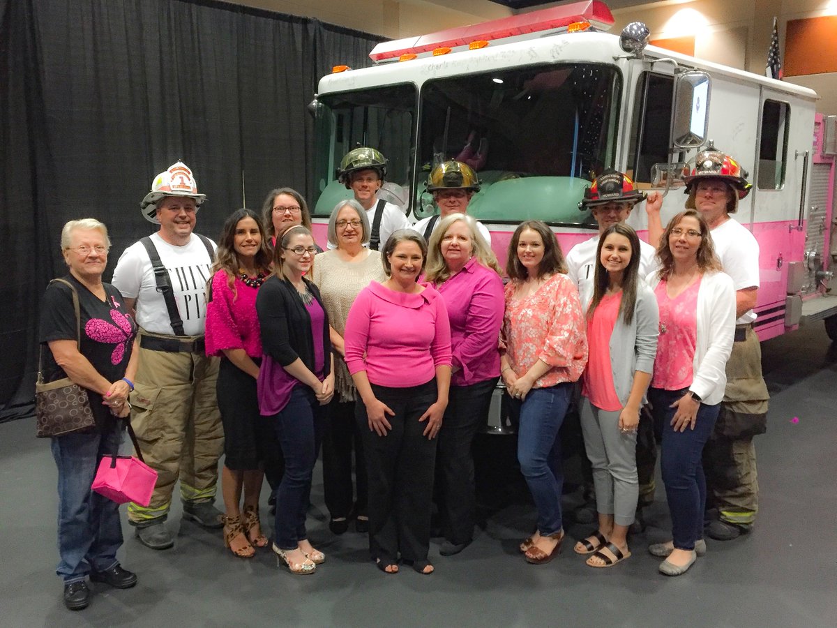 EncoreMM's tweet photo. Encore ladies sported their pink at Good Shepherd Foundation's Think Pink event, while our men competed in an office Corn Hole tournament! https://t.co/USz6Ns6k7M