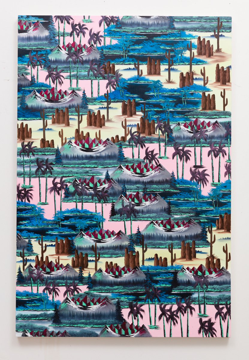 Neil Raitt has won @NorthernTrust Purchase Prize at @expochicago for his work 'Emerald Waters (New Beverly)' gifted to the @DePaulArtMuseum.