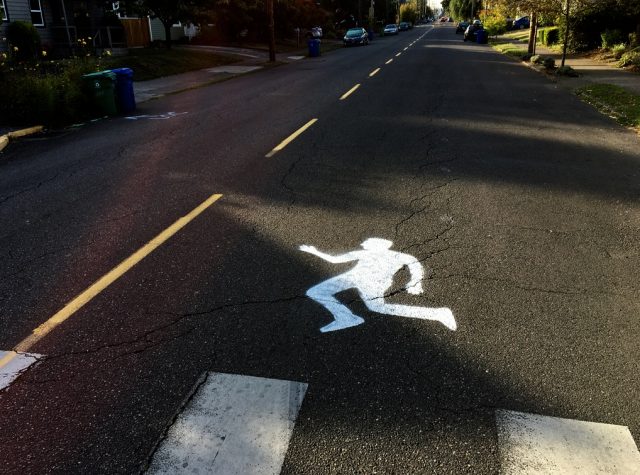Ghost walker appears where man was hit crossing North Greeley puls.ly/_2G9Sg #cycling