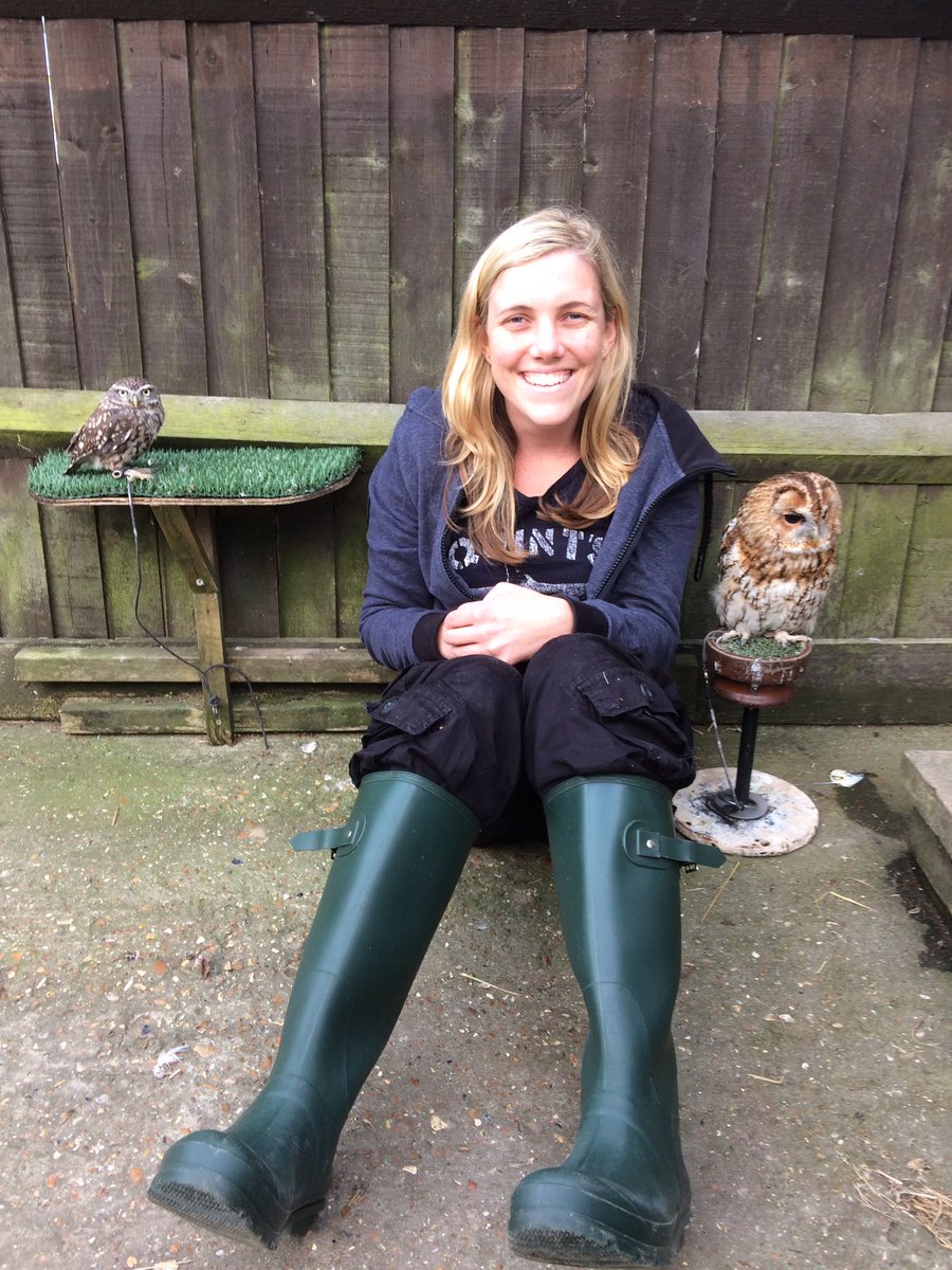 Hanging out with @rachbicker @Lucyfastfingers and a couple of new friends at #britishwildlifecentre