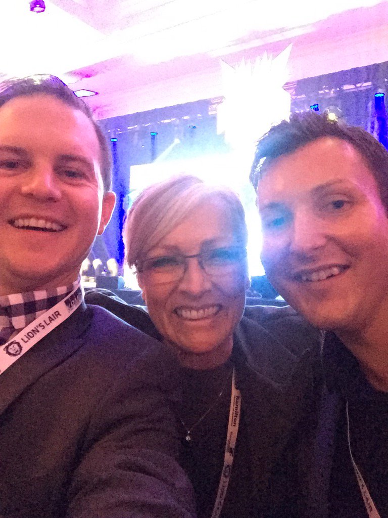 Apostoley's tweet image. Wonderful start to #LIONSLAIR2016 w/ @DanielAHyams @SueBennison2 !