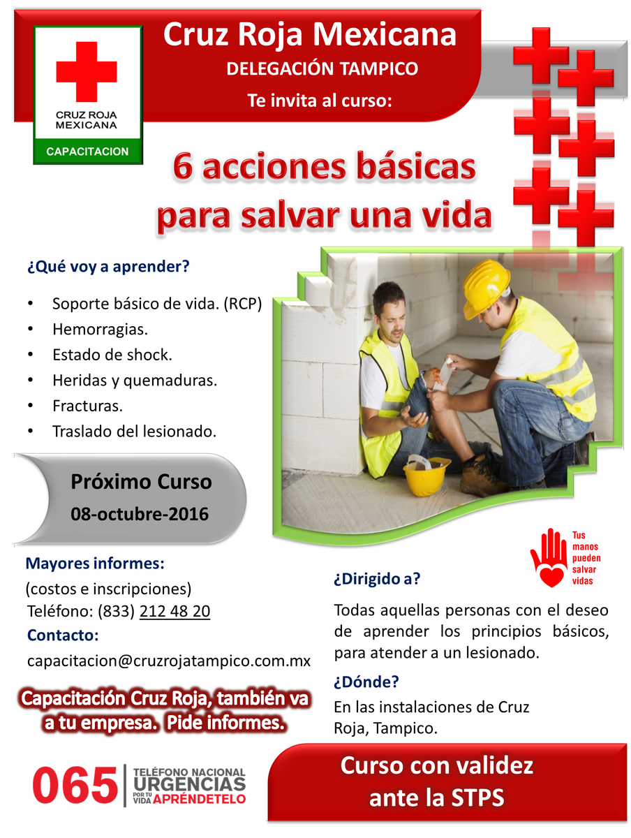 CRMTAMPICO's tweet photo. Inscribete inscripciones abiertas dudas al teléfono 2124820 
cupo limitado.. https://t.co/l4m16smh1H