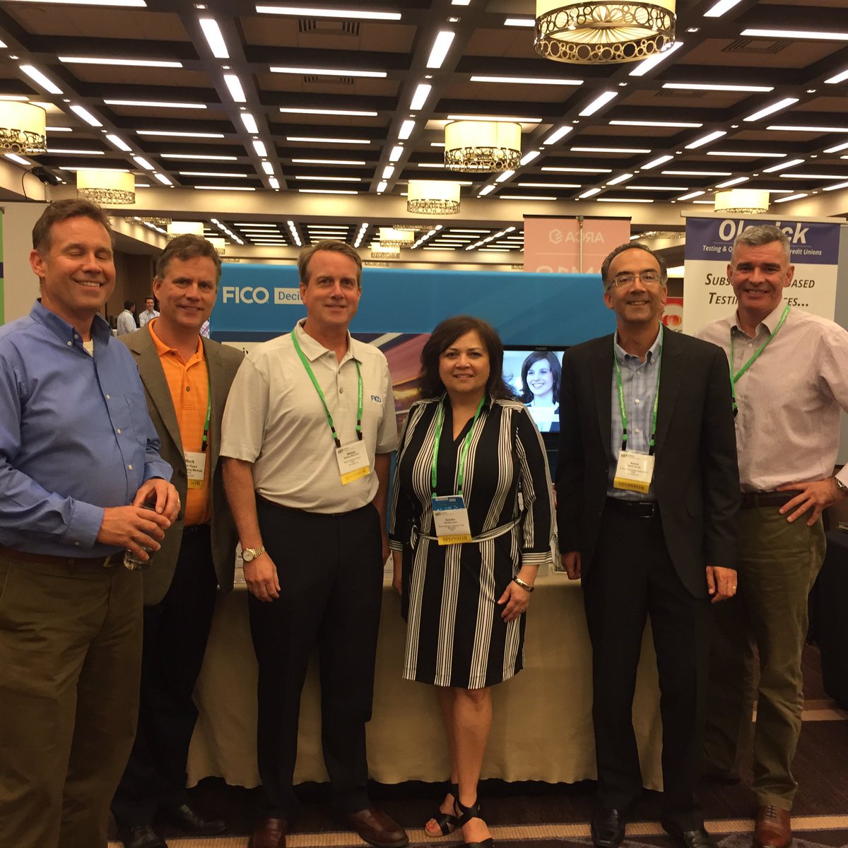 SandraILeon's tweet photo. @FICO team at @cunacouncils #techopss2016 helping you drive member loyalty and growth. Thank you for a great event. https://t.co/ZpfeUvPta0
