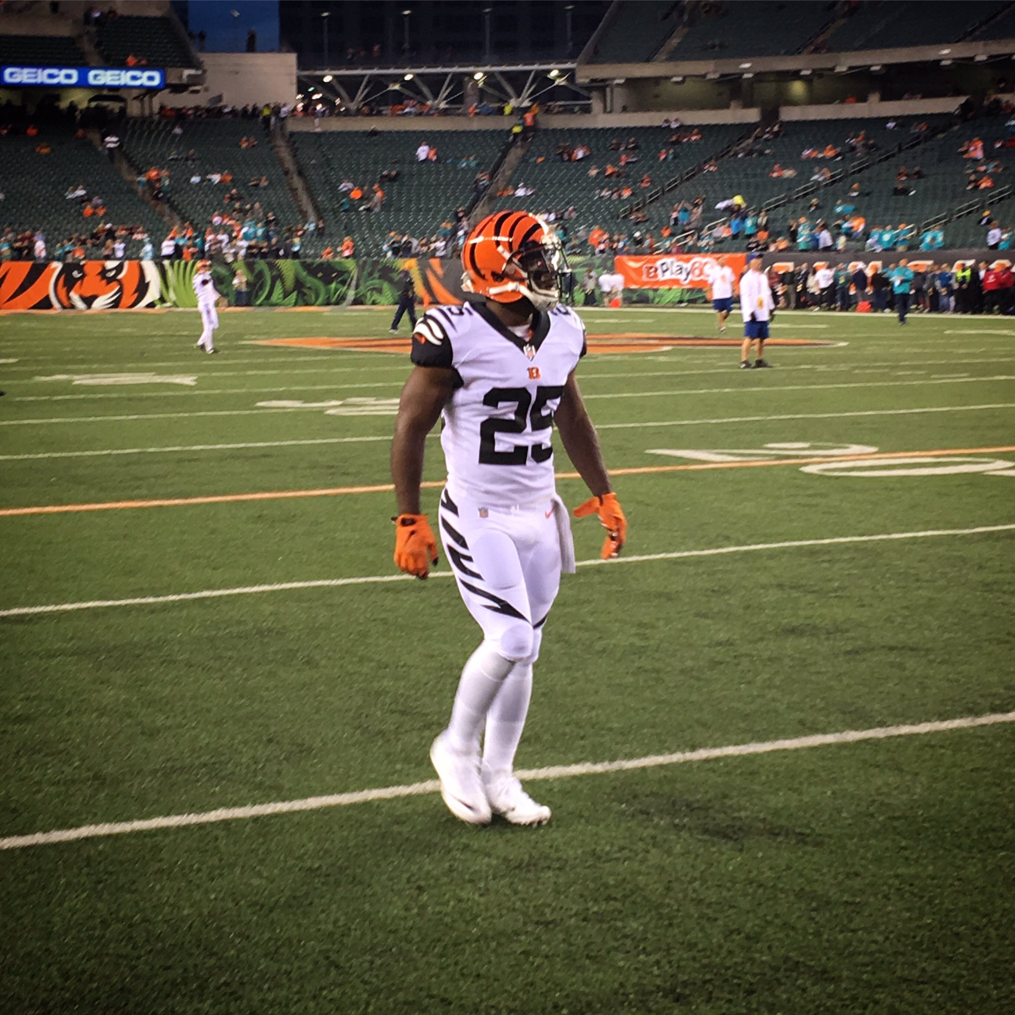 Cincinnati Bengals on X: 👀 #TNF Color Rush 🔥 #MIAvsCIN https