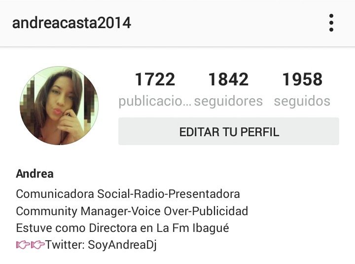 SoyAndreaDj's tweet photo. Hola te invito para que me sigas en Instagram... https://t.co/7jKZXqiFXp