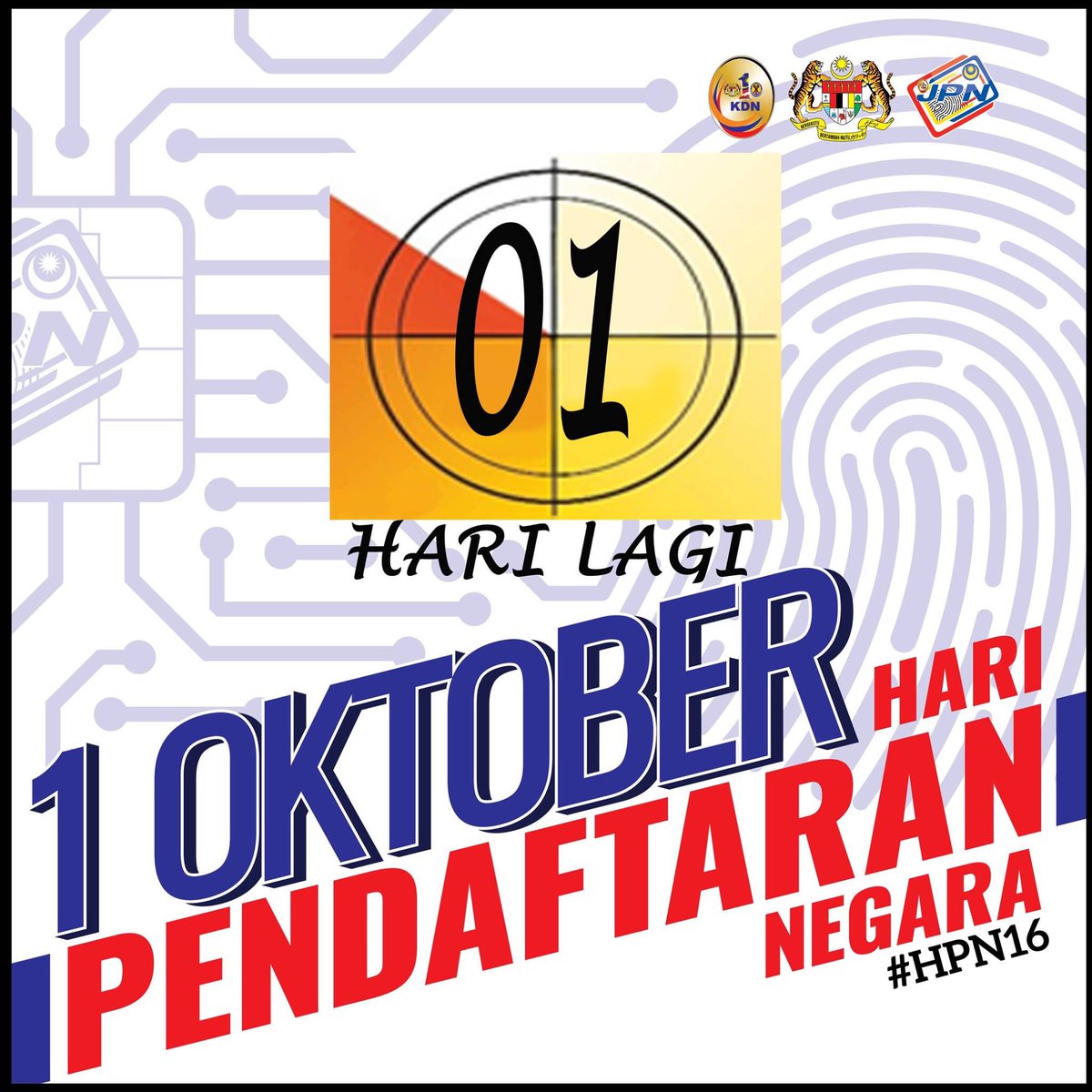 01 HARI LAGI !! #hpn2016