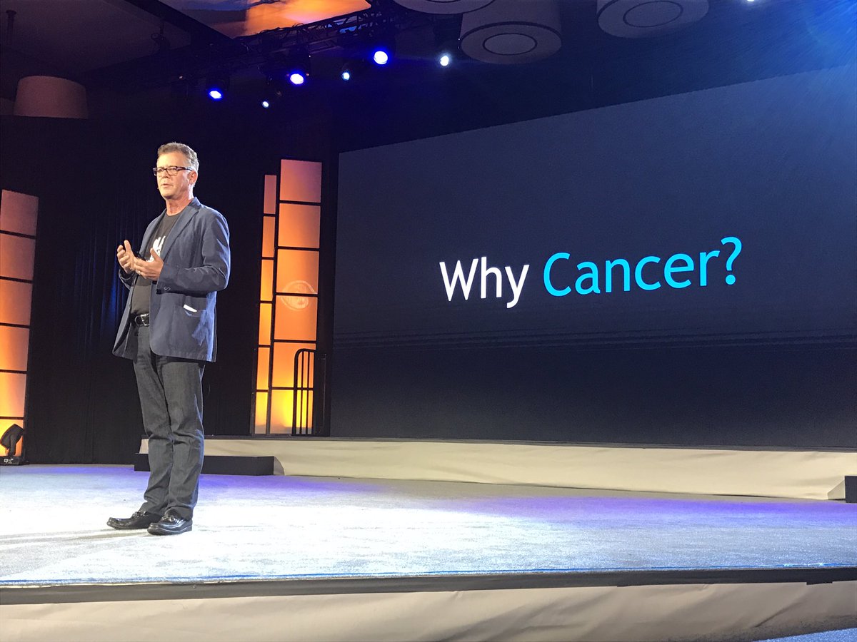 ChrisFrangione's tweet photo. We can cure most cancers if we find them early enough - let's crowdsource better early detection tools #Visioneers2016 https://t.co/odPFrznBFW