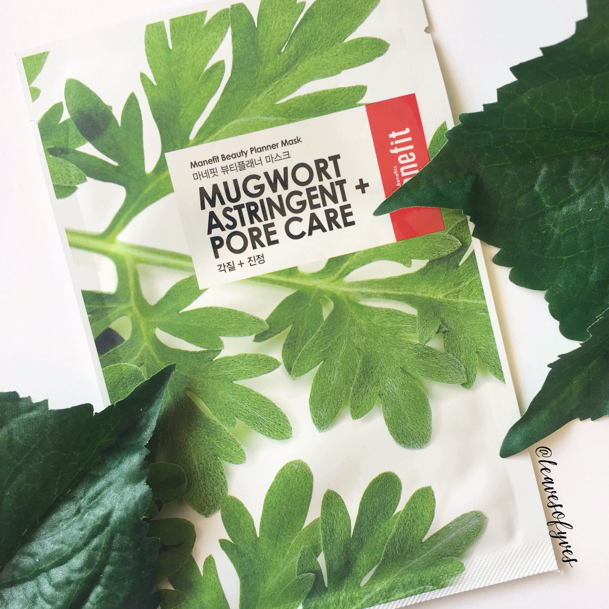 skincaremochi's tweet photo. Part 2 of my #masksesh tonight is with this #Manefit Mugwort Astringent+Pore Care Mask 🌿...https://t.co/wkpwtYBoWQ #kbeauty #bbloggers https://t.co/LPIpur3wOa