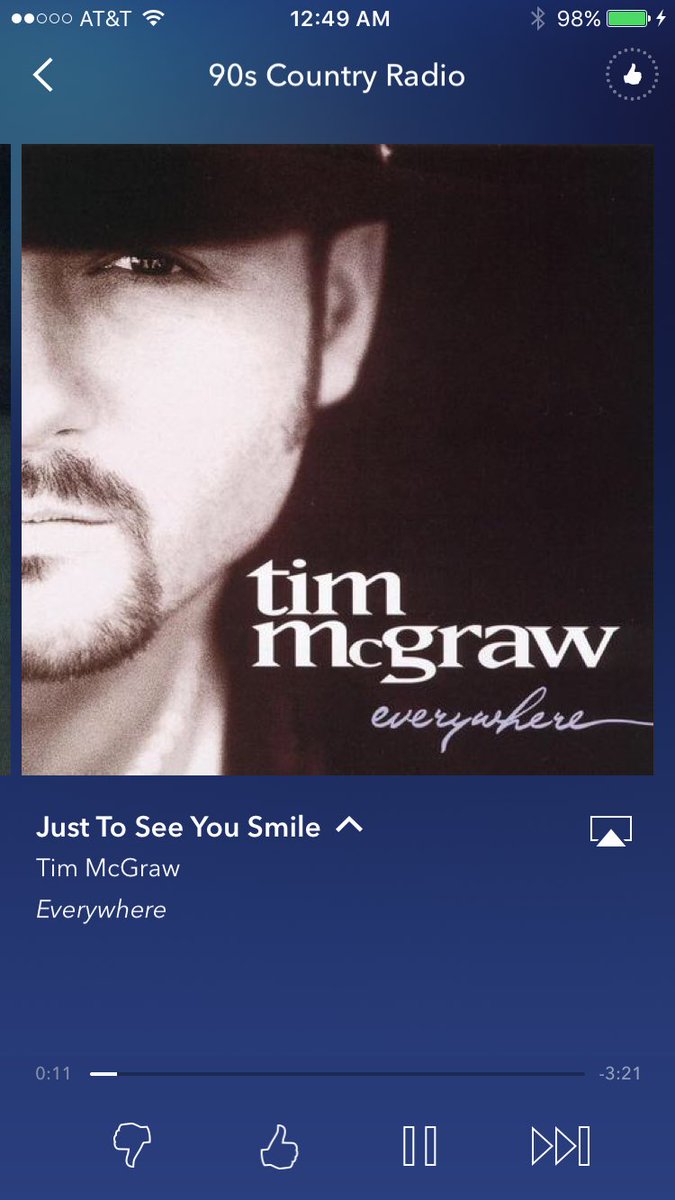 Millerbt's tweet photo. Thought I clicked my "90s Hip Hop Radio" on @pandora_radio. Imagine my surprise when this started playing. #clickedthewrongone π² https://t.co/nDJRIJCu04