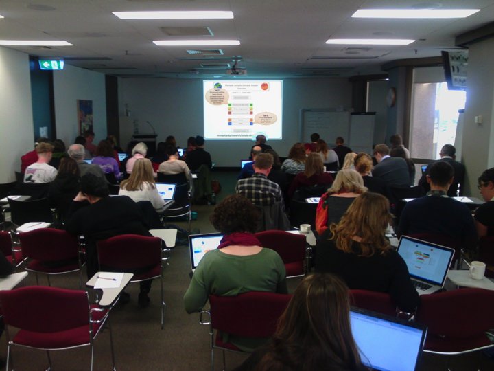 monash_mscm's tweet photo. Great first teacher professional development workshop with the Monash Simple climate Model https://t.co/1BU6VMepk1 https://t.co/N9mfhHT22f