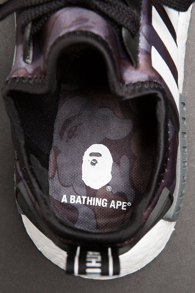 SneakerShouts's tweet image. Closer Look at the Upcoming BAPE x Adidas NMD "Camo" Pack sneakershouts.com/news/2016/7/31…