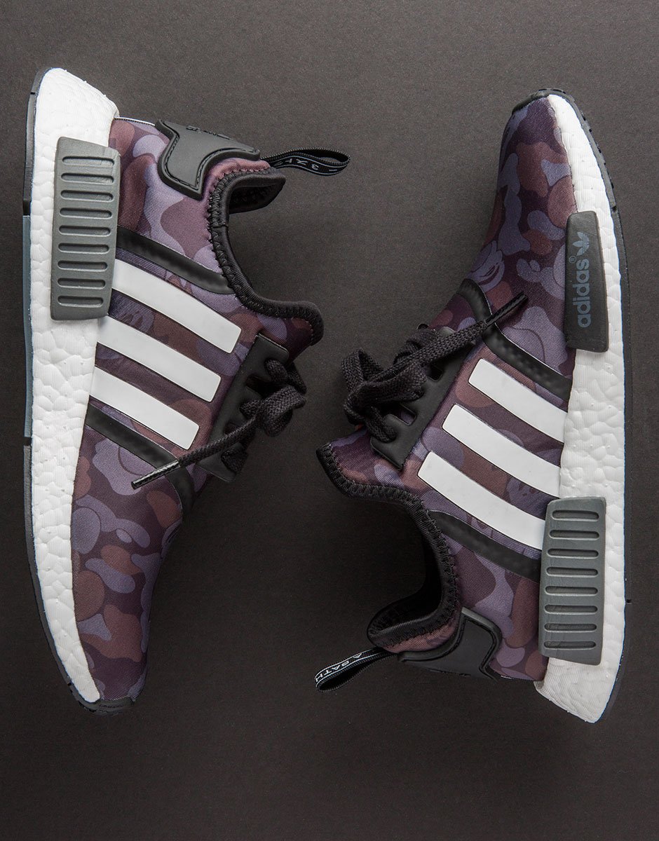 SneakerShouts's tweet image. Closer Look at the Upcoming BAPE x Adidas NMD "Camo" Pack sneakershouts.com/news/2016/7/31…