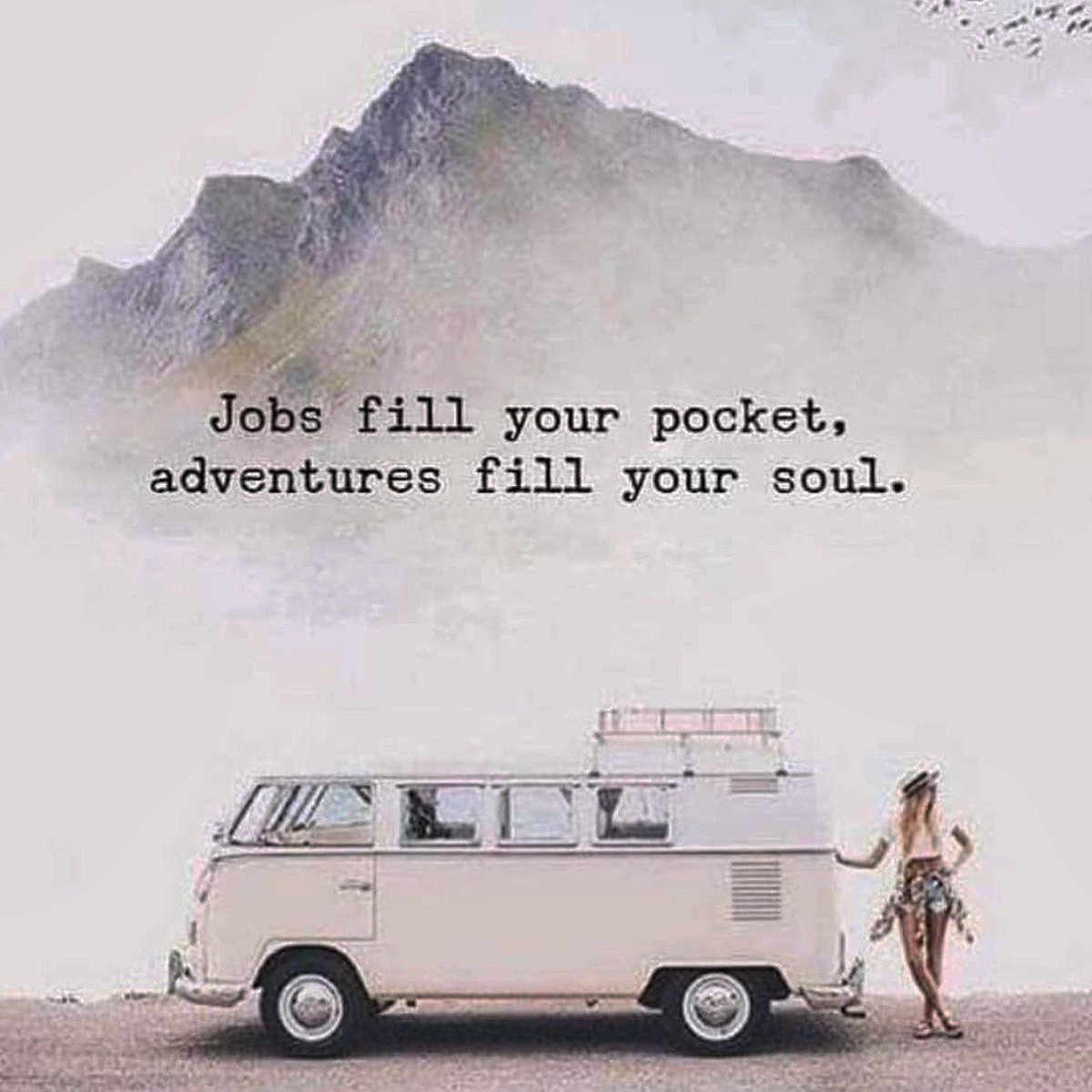ReneCC's tweet photo. Your job is a tool.
Your job won't love you back.

Get a life, not a job.
Have adventures! 

#TGIF https://t.co/UcZjq2KNgM