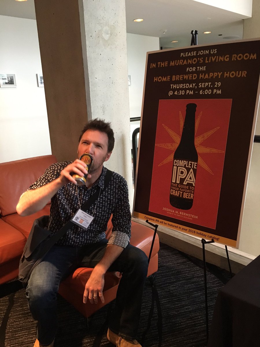 UnionSqandCo's tweet photo. Wrapping up a fun, IPA filled Home Brewed Happy Hour at the PNBA trade show! Thanks for hanging with us! #CompleteIPA @JoshMBernstein https://t.co/ZfR5cSed3I