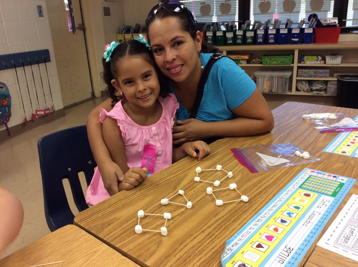 MrsPacettiBCE's tweet photo. Fun morning with our families doing some STEAM activities in the classroom! @BCEBobcat https://t.co/hPSzDjDkjq