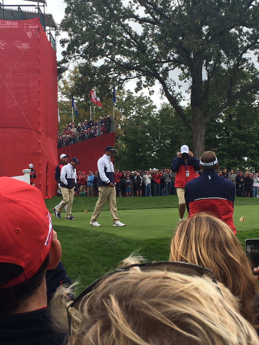grindegolf's tweet image. Ryder Cup Practice Round