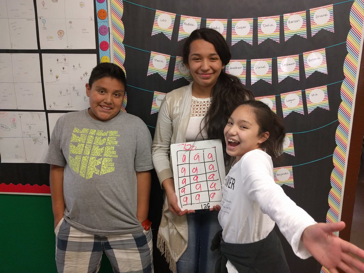 MooTreecher's tweet photo. We had a fun time exploring surface area with fractions- lots of ah-ha moments! #innovatehsd #proudtobehsd #sixthgradeawesome https://t.co/x0FhBQqETS