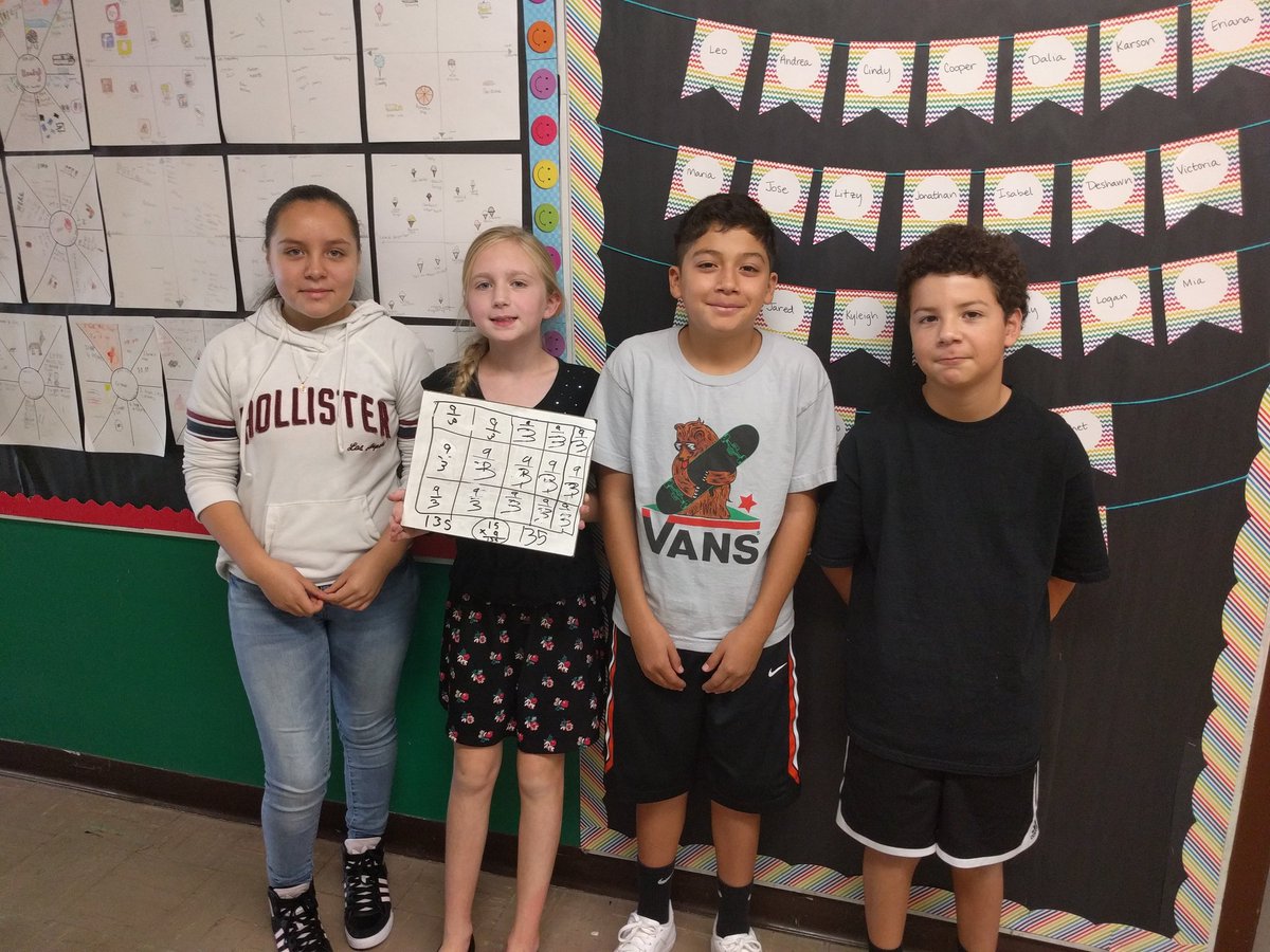 MooTreecher's tweet photo. We had a fun time exploring surface area with fractions- lots of ah-ha moments! #innovatehsd #proudtobehsd #sixthgradeawesome https://t.co/x0FhBQqETS