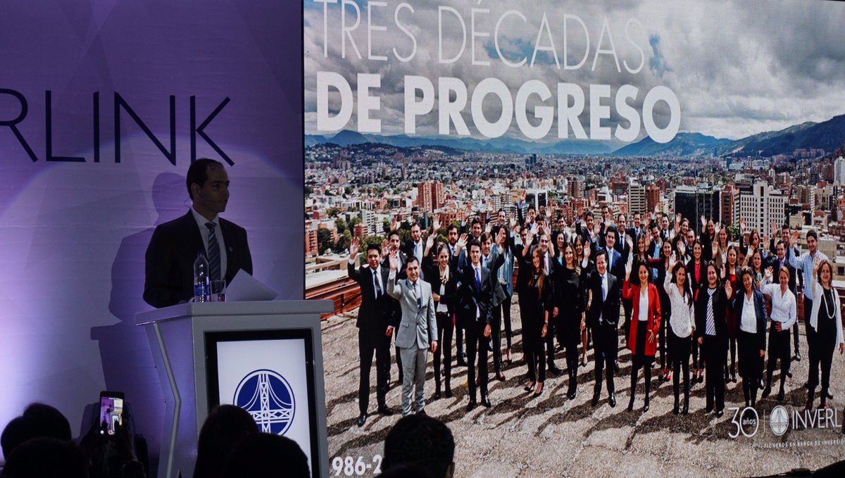 Palabras de bienvenida de nuestro socio-director Mauricio Saldarriaga #Inverlink30años