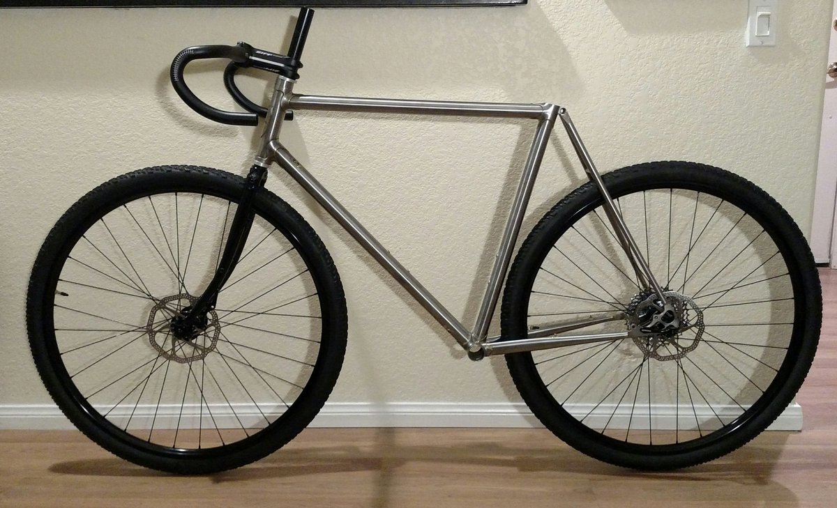 VarcoCycles's tweet image. Cross frame is done! Off to powder coat! I may have this done in time to race one or two! #Cyclocross #FrameBuilding