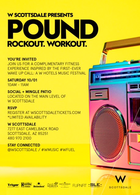 getFLIPNFIT's tweet photo. Free POUND event this Saturday 10am at @WScottsdale. Join us! #pound #getlfipnfit #makesomenoise #workout #sweat #phoenix #arizona #gymjump https://t.co/imUvxkW8AG