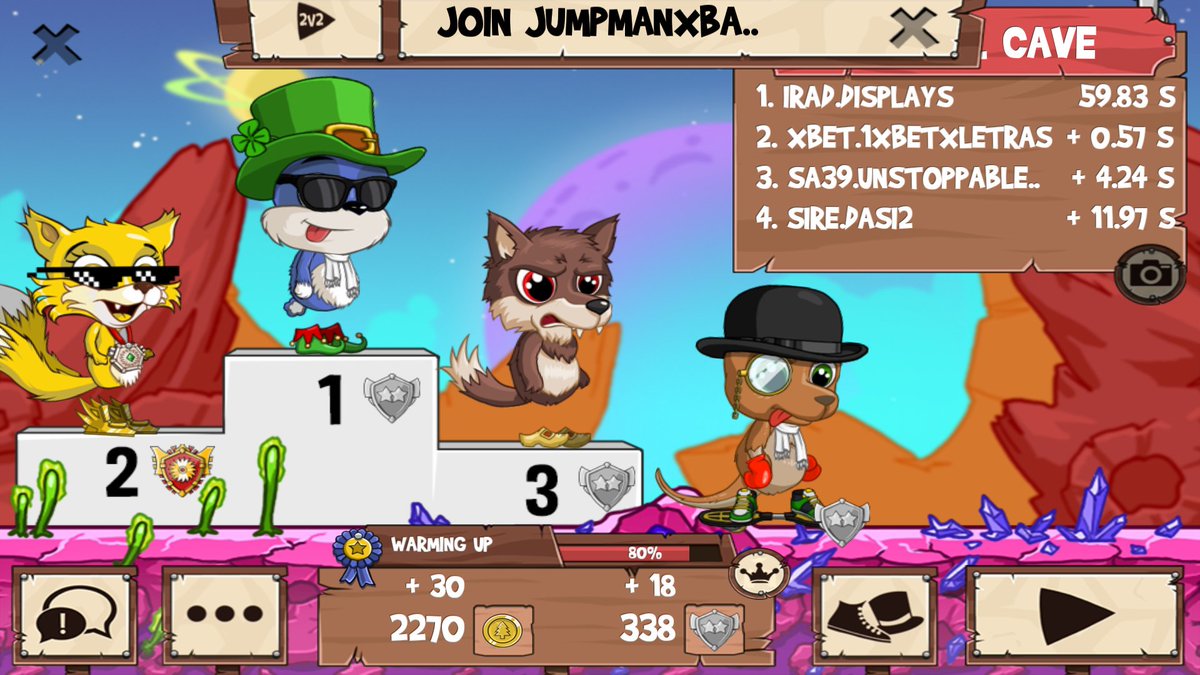 GodStrykerr's tweet photo. I just beat a golden fox! #funrun2 #1xbetxletras #unStoppablemoy #Dasi2 I always like beating my old clan members (: but gg https://t.co/fmdYH0uSeq