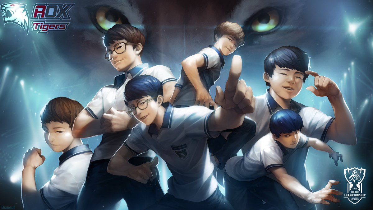 lolesports's tweet photo. The @LOL_Tigers win their first game at #Worlds 2016 against @albusnoxteam! #ROXWIN https://t.co/T4g27fS4Wy