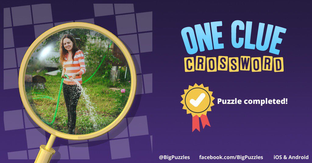 GoedrichLaura's tweet image. I completed a puzzle in One Clue Crossword. Play now for free!
onecluecrossword.com #OneClueCrossword