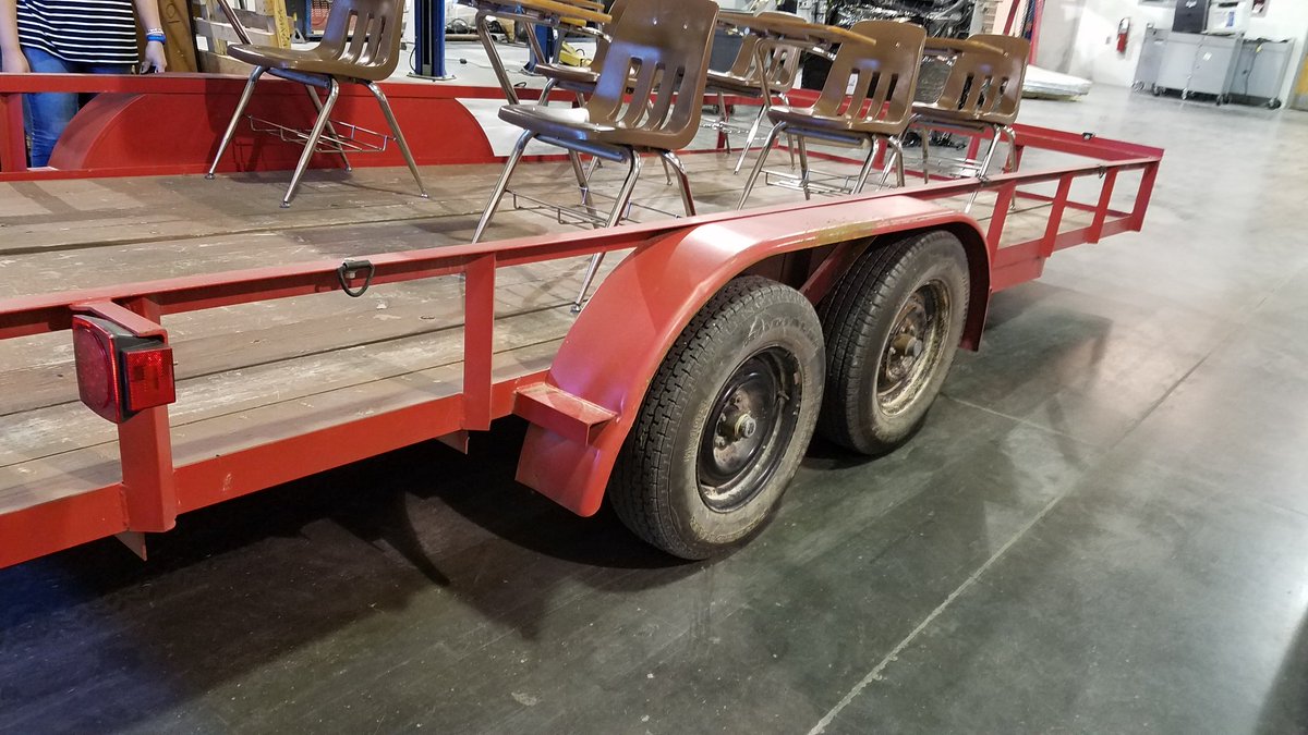 Fta_WCHS's tweet photo. Started as a bare trailer, and ended with lots of smiles. #wcmad https://t.co/RPyqGjK8Y5