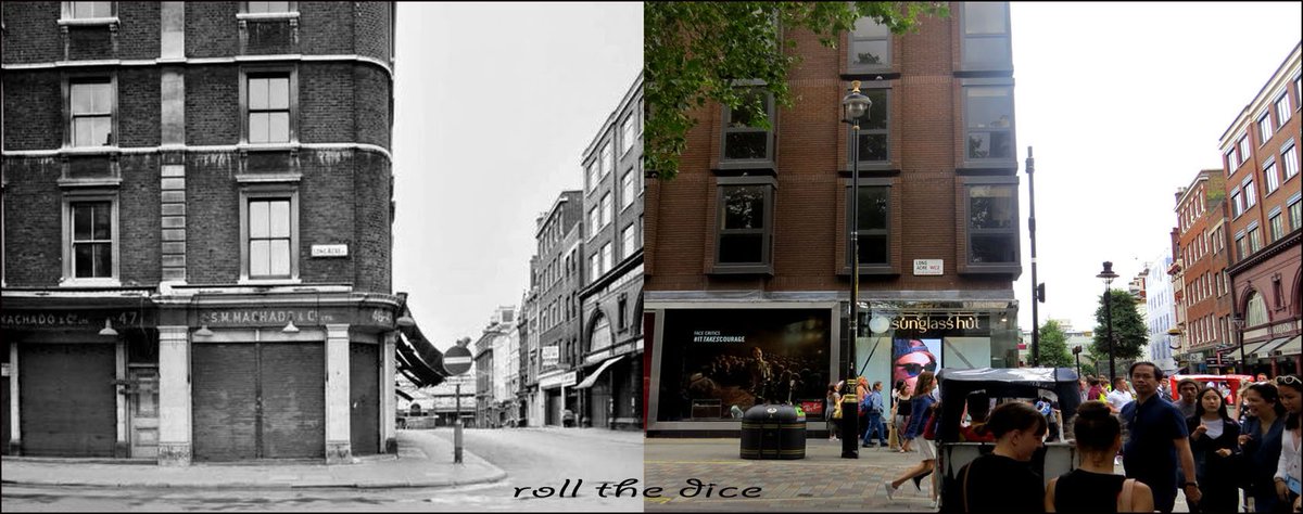 Long Acre`1974-2016 flickr.com/photos/rollthe…  #london #coventgarden #tubestations
