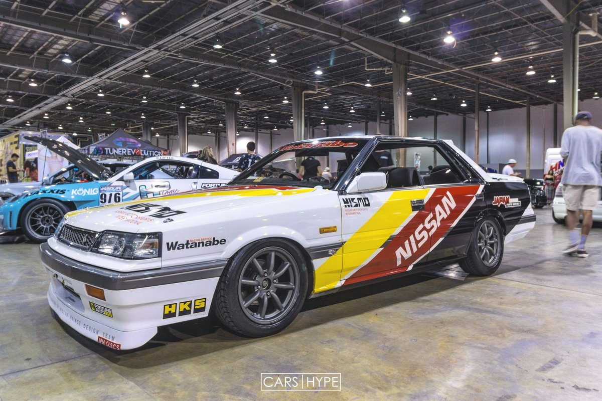 BTM_Graphix's tweet photo. Man I absolutely love this R31 Skyline.
#nissan #skyline #gtr #gtst #r31 #jdm #oldskooljdm #carshype #nismo https://t.co/88nBdu63Ca