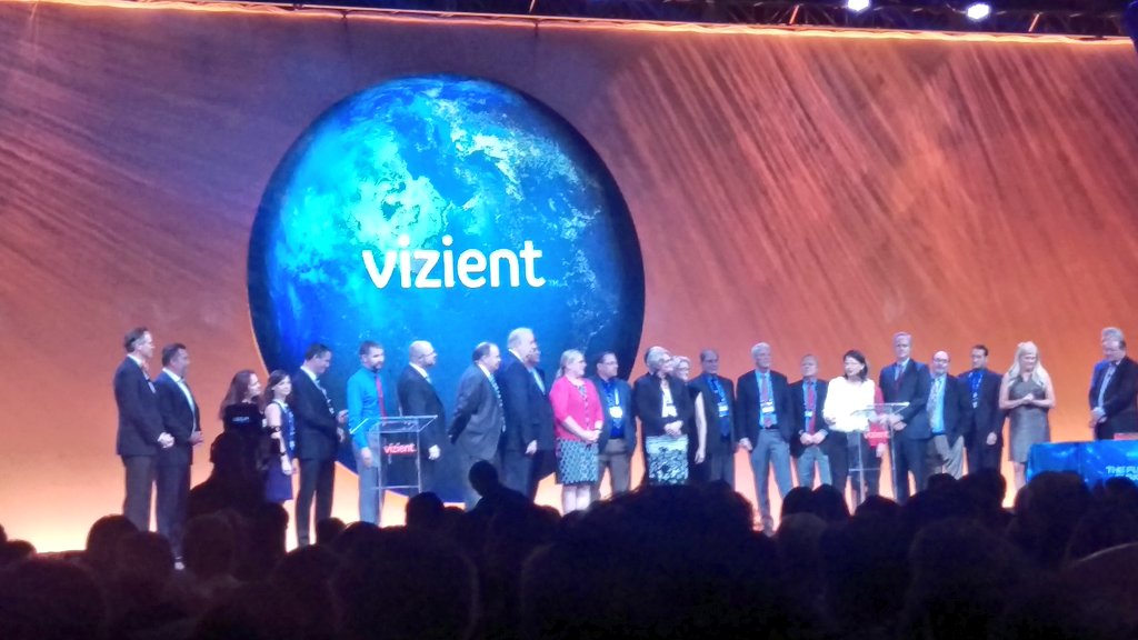 ElidaChicago's tweet photo. If you're wondering where everyone is in Utah, they are here receiving awards for best quality care! Congrats! #VizientSummit https://t.co/dDI4a38U4q